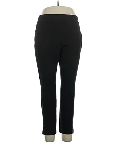 Pre-owned Rafaella Active Pants In Black
