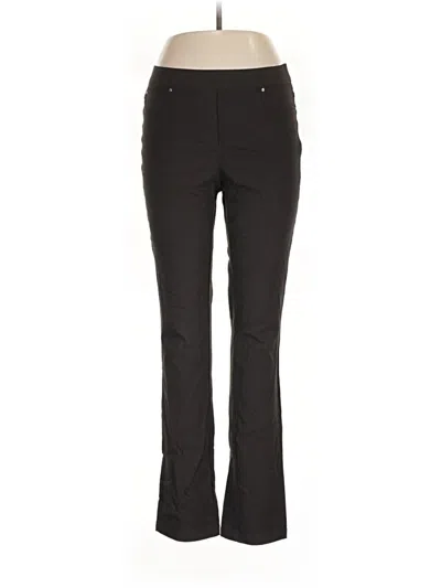 Pre-owned Rafaella Active Pants In Black