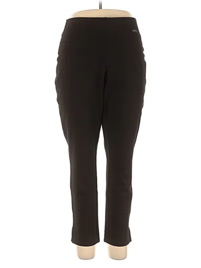 Pre-owned Rafaella Active Pants In Black