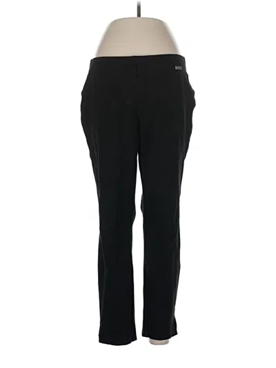 Pre-owned Rafaella Active Pants In Black