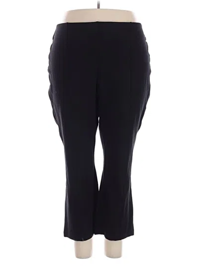 Pre-owned Rafaella Active Pants In Black