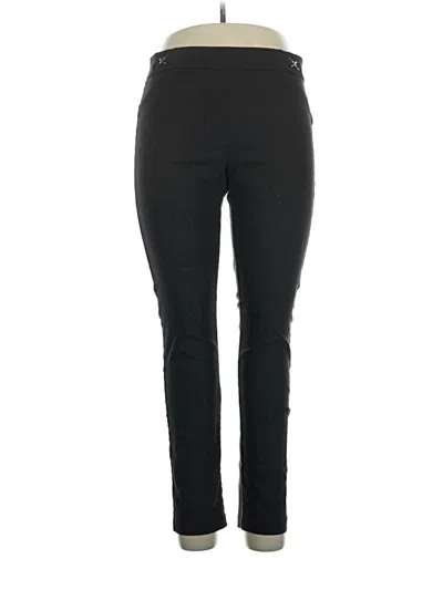 Pre-owned Rafaella Active Pants In Black