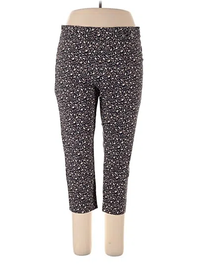 Pre-owned Rafaella Active Pants In Black