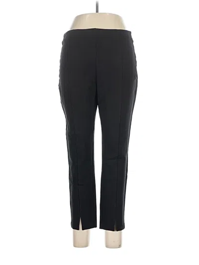Pre-owned Rafaella Active Pants In Black