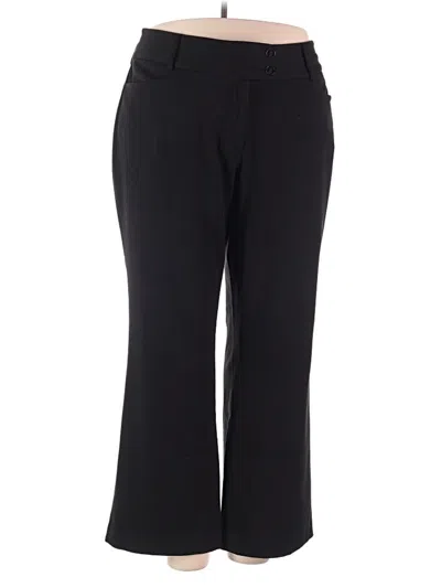 Pre-owned Rafaella Active Pants In Black