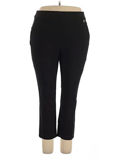 Pre-owned Rafaella Active Pants In Black