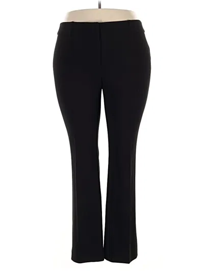 Pre-owned Rafaella Active Pants In Black