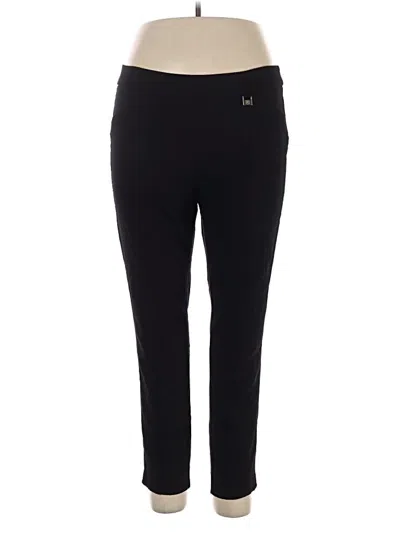 Pre-owned Rafaella Active Pants In Black