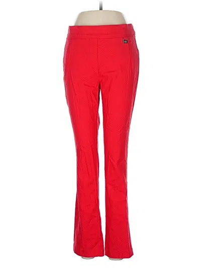 Pre-owned Rafaella Active Pants In Red