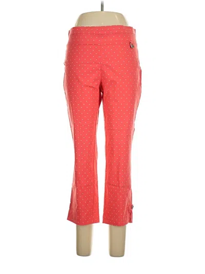 Pre-owned Rafaella Active Pants In Red