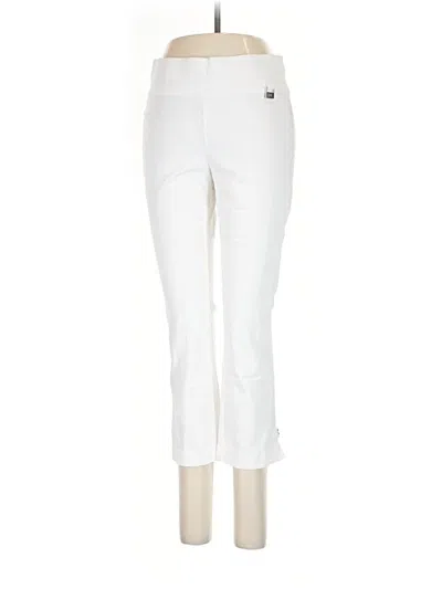 Pre-owned Rafaella Active Pants In White