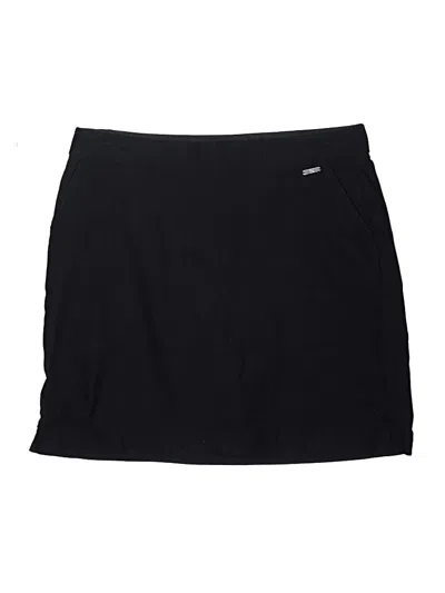 Pre-owned Rafaella Active Skort In Black