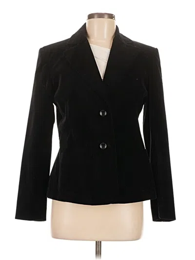 Pre-owned Rafaella Blazer Jacket In Black