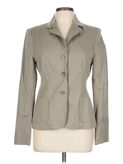 Pre-owned Rafaella Blazer Jacket In Brown