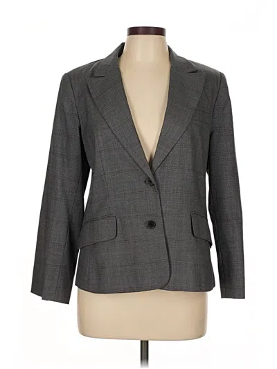 Pre-owned Rafaella Blazer Jacket In Gray