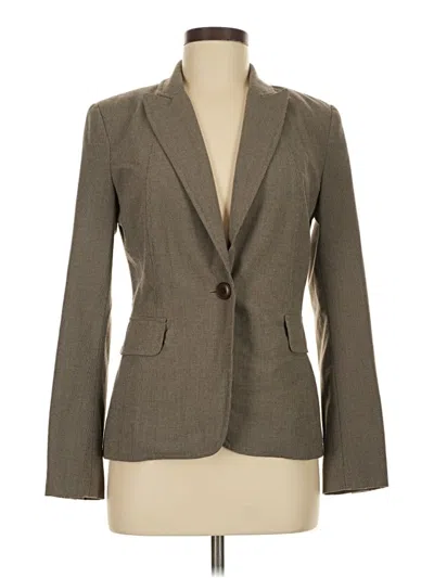 Pre-owned Rafaella Blazer Jacket In Gray