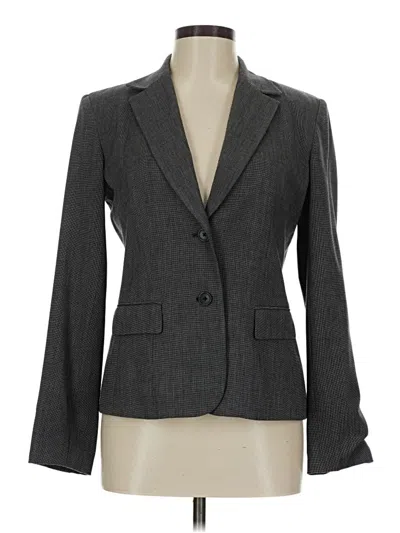 Pre-owned Rafaella Blazer Jacket In Gray