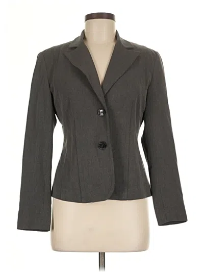 Pre-owned Rafaella Blazer Jacket In Gray