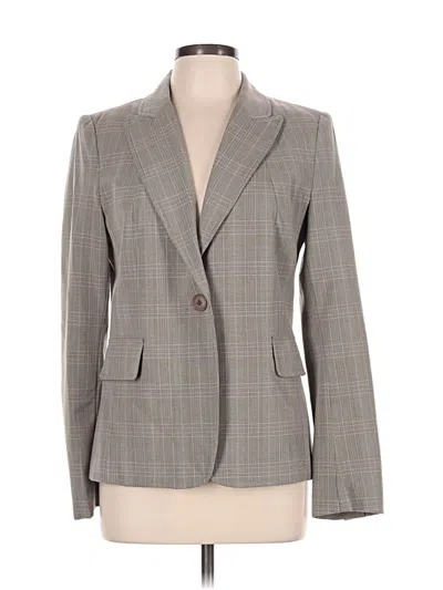 Pre-owned Rafaella Blazer Jacket In Gray