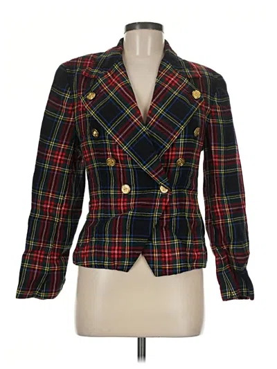 Pre-owned Rafaella Blazer Jacket In Red