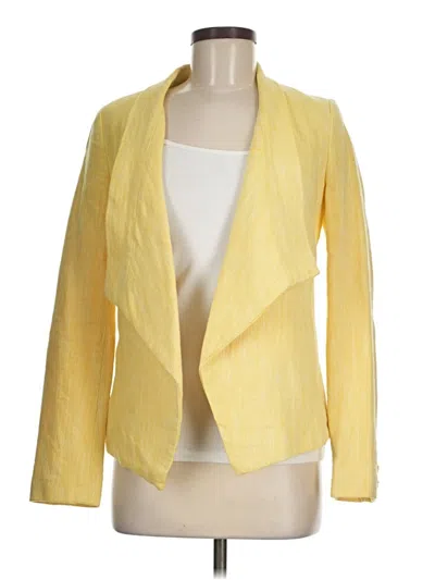 Pre-owned Rafaella Blazer Jacket In Yellow