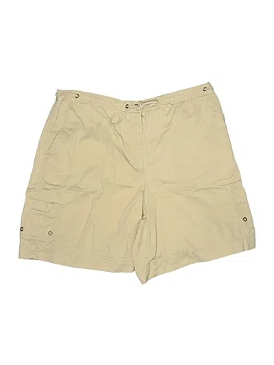 Pre-owned Rafaella Cargo Shorts In Tan