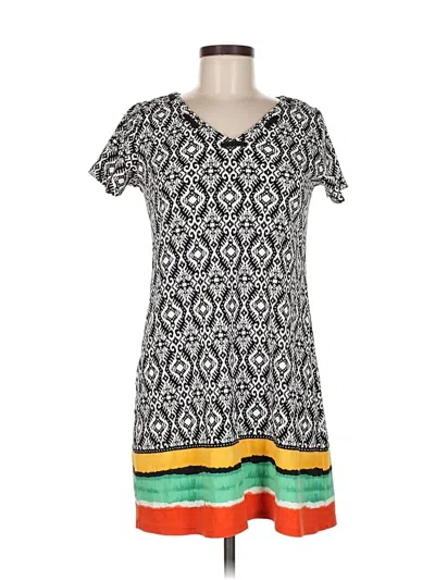 Pre-owned Rafaella Casual Dress In Black