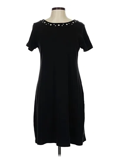 Pre-owned Rafaella Casual Dress In Black