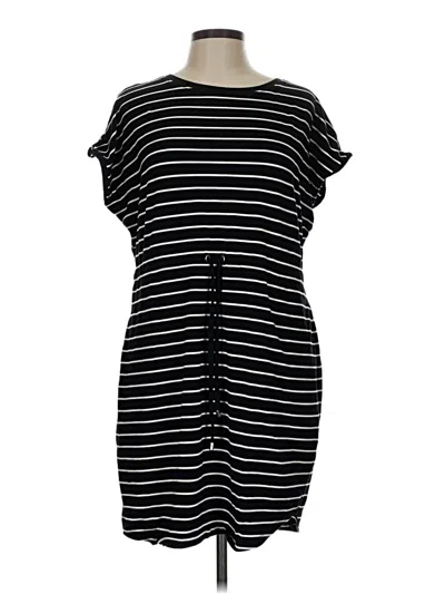 Pre-owned Rafaella Casual Dress In Black