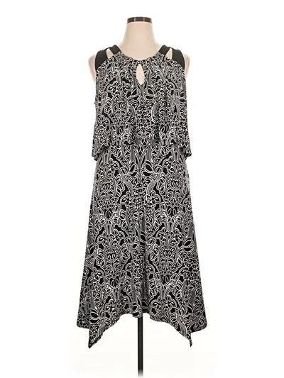 Pre-owned Rafaella Casual Dress In Black