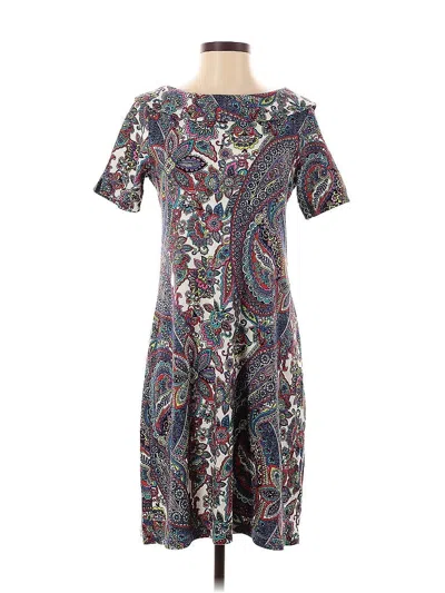 Pre-owned Rafaella Casual Dress In Gray