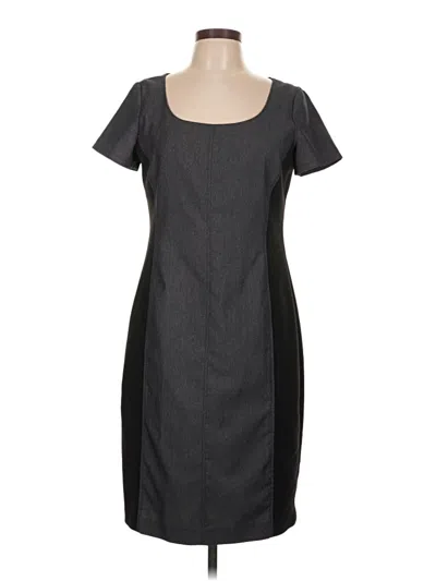 Pre-owned Rafaella Casual Dress In Gray