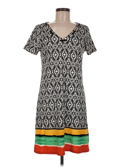 Pre-owned Rafaella Casual Dress In Gray