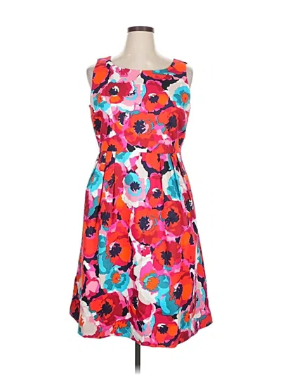 Pre-owned Rafaella Casual Dress In Red