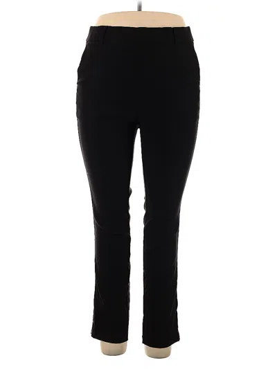 Pre-owned Rafaella Casual Pants In Black