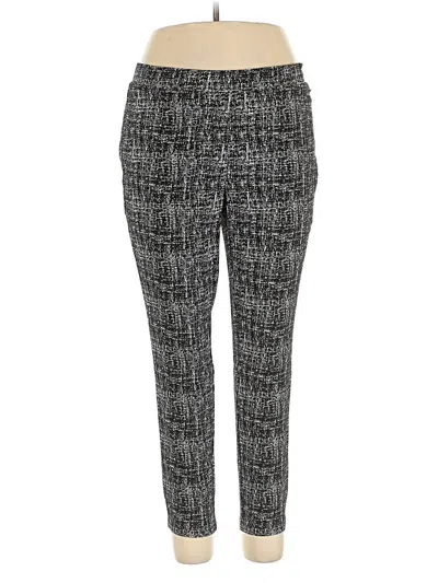 Pre-owned Rafaella Casual Pants In Black