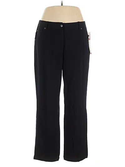 Pre-owned Rafaella Casual Pants In Black