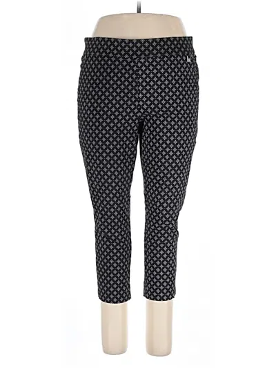 Pre-owned Rafaella Casual Pants In Black