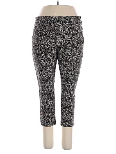 Pre-owned Rafaella Casual Pants In Black