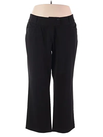 Pre-owned Rafaella Casual Pants In Black