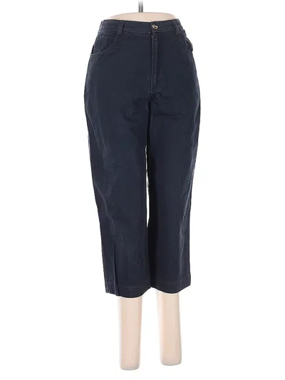 Pre-owned Rafaella Casual Pants In Blue