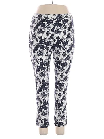 Pre-owned Rafaella Casual Pants In Blue