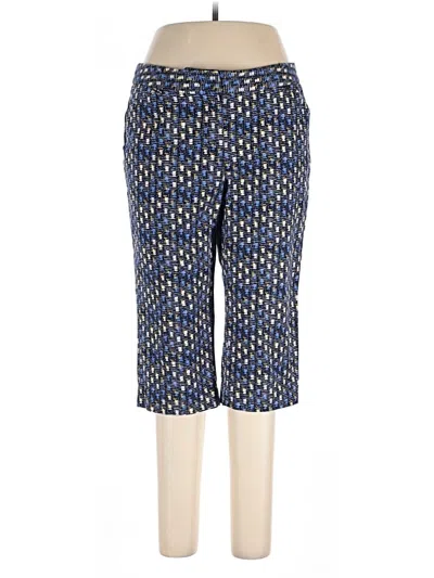Pre-owned Rafaella Casual Pants In Blue