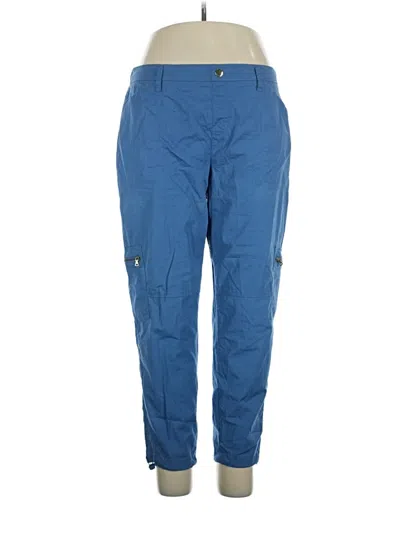 Pre-owned Rafaella Casual Pants In Blue