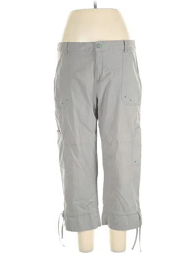 Pre-owned Rafaella Casual Pants In Gray