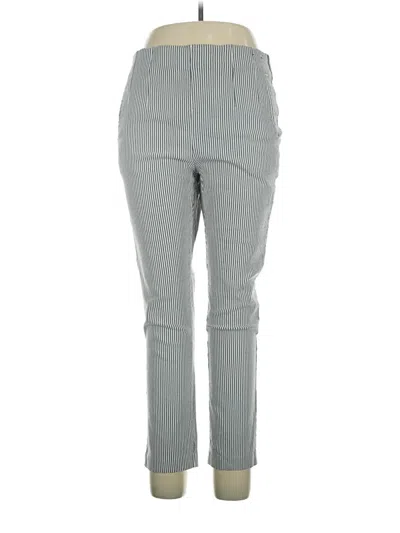 Pre-owned Rafaella Casual Pants In Gray