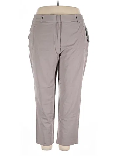Pre-owned Rafaella Casual Pants In Gray