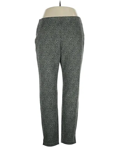 Pre-owned Rafaella Casual Pants In Green