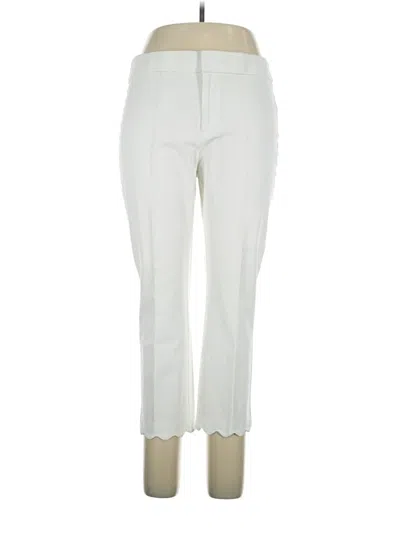Pre-owned Rafaella Casual Pants In Ivory