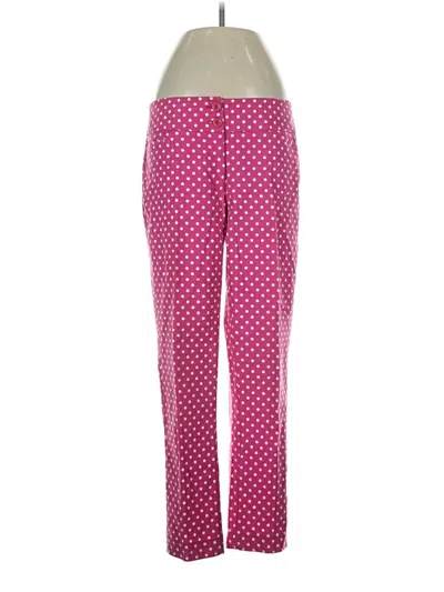 Pre-owned Rafaella Casual Pants In Pink